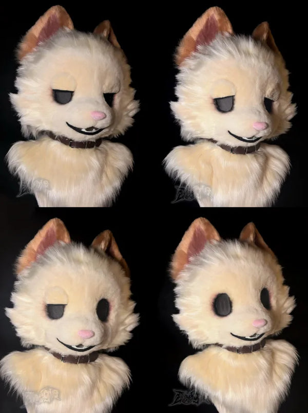 Dark Cute Feline Mini Partial Fursuit