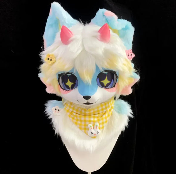 Sweet Cute Fantasy Fox Partial Fursuit