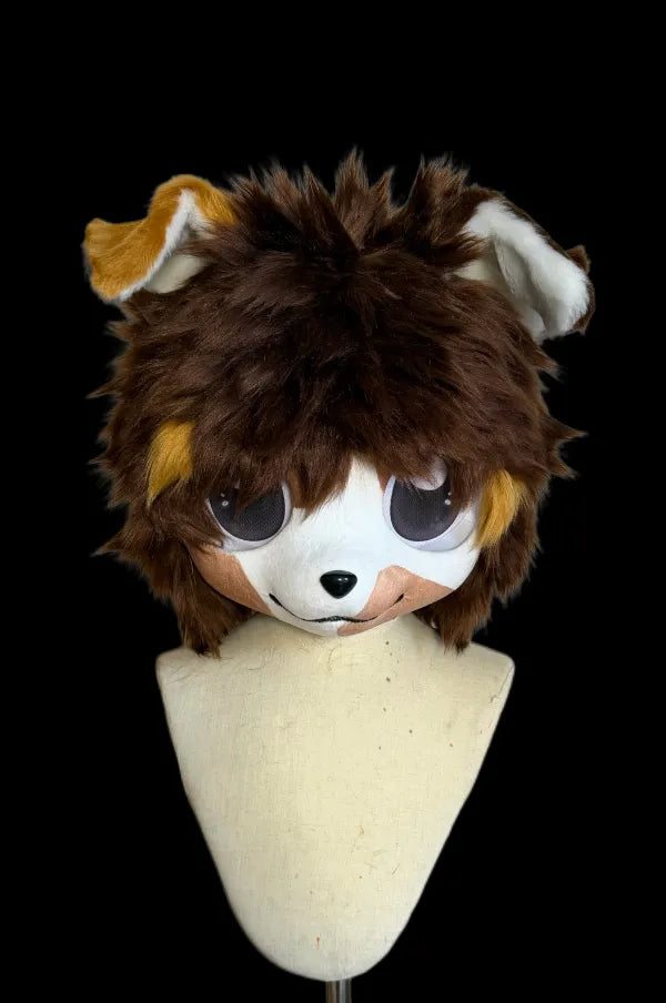 Cute Natural Pup Mini Partial Fursuit | Adorable Puppy Head, Paws ...