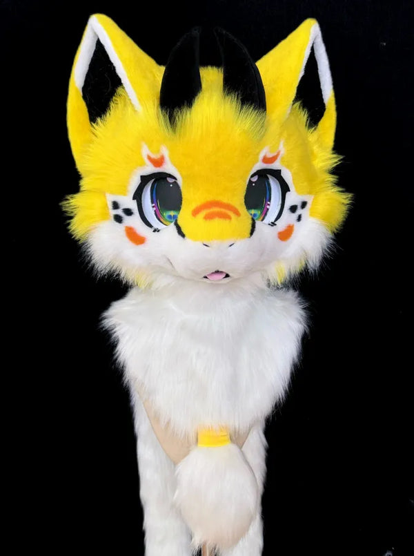 Sunny Gleam Fantasy Feline Partial Fursuit