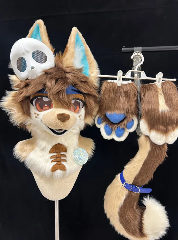 Skull Ornament Forest Adventure Partial Fursuit