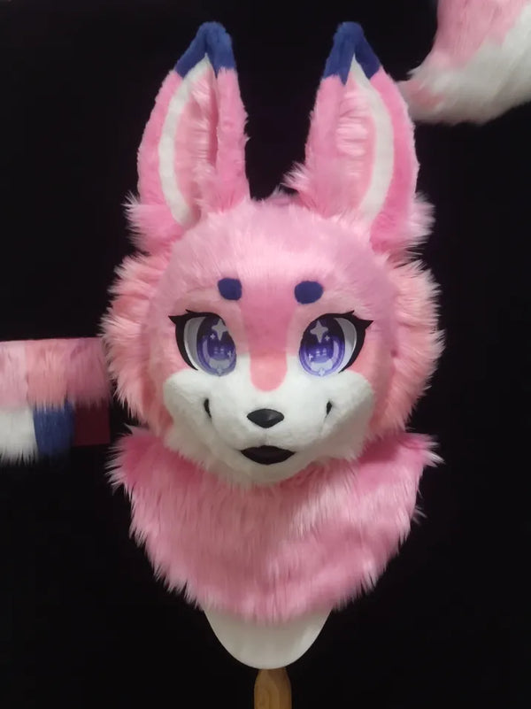 Pink Purple Sweet Fox Full Partial Fursuit