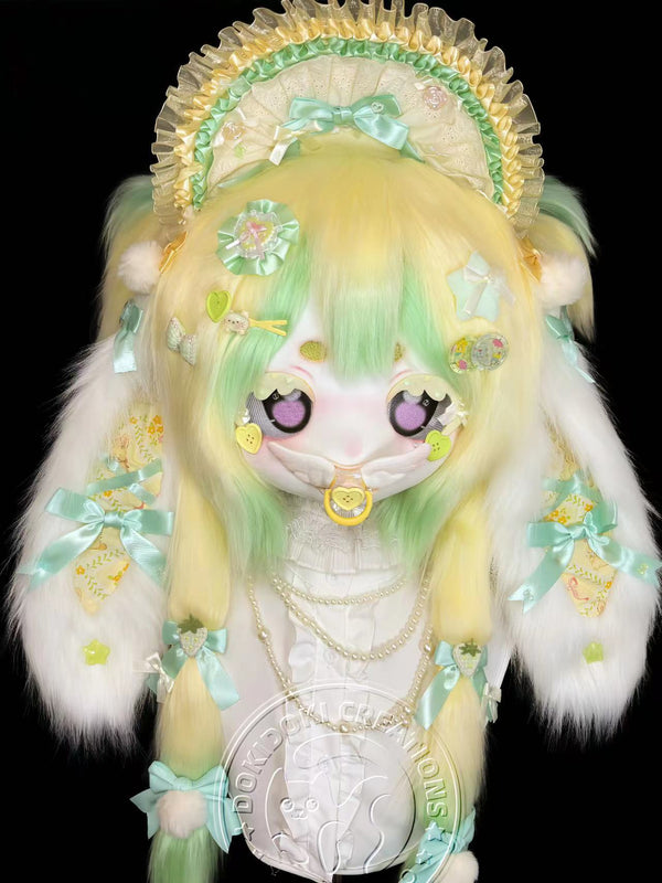 Little Daisies In Yellow And Green Fursuit