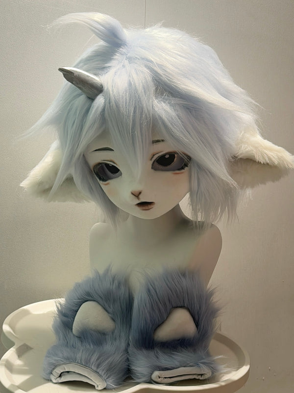 Light Water Blue Mythic Fursuit